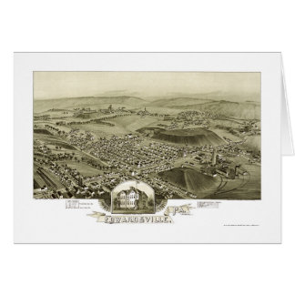 Edwardsville, PA Panorama-Mappe - 1892