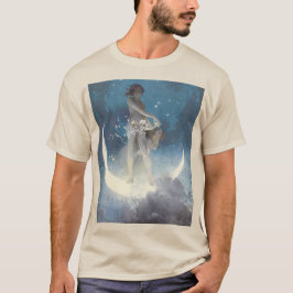 Edwin Blashfield Stars Scattering Art Nouveau T-Shirt