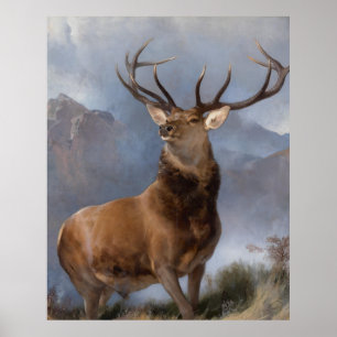 Edwin Henry Landseer Der Monarch des Glens Poster
