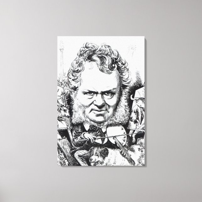 Edwin Landseer Leinwanddruck (Vorderseite)