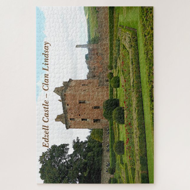 Edzell Castle Scotland - Clan Lindsay Puzzle (Vertikal)