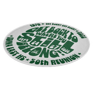 EE '76 Runde Glas-Schneidbrett Schneidebrett