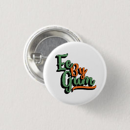 Ee By Gum, Yorkshire Dialect, Slang, Englisch Button