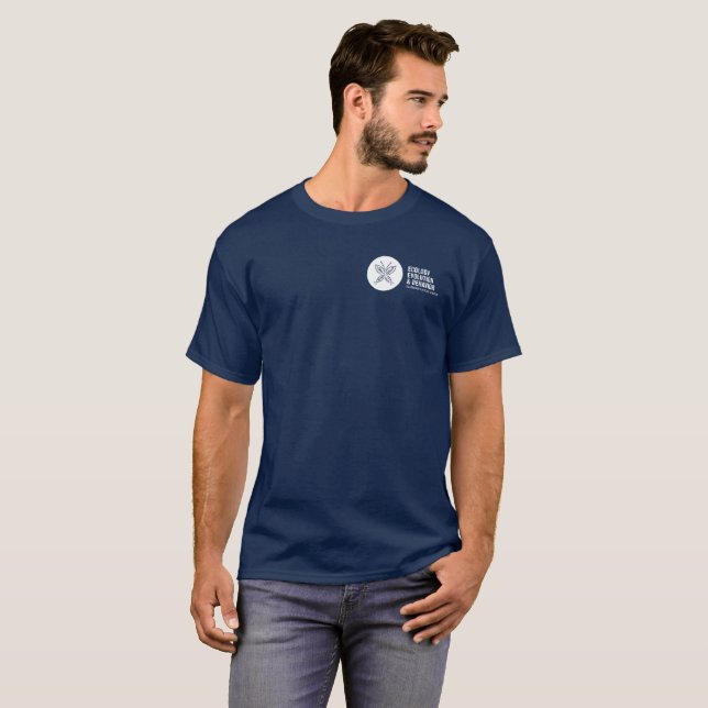 Eeb-Logo auf Tasche T-Shirt (Vorne ganz)