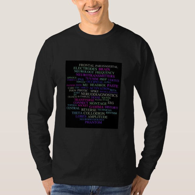 EEG Techniker Neurodiagnostics Shirt (Vorderseite)