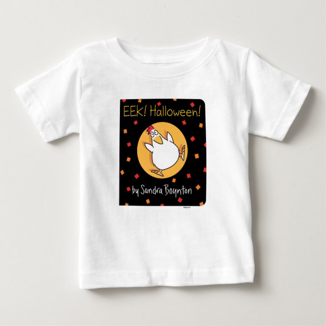 EEK! HALLOWEEN! BOOK COVER Sandra Boynton Baby T-shirt (Vorderseite)