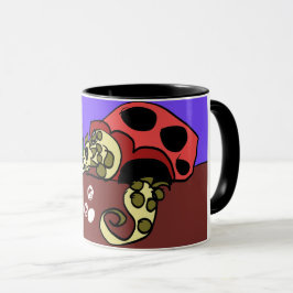 Eel art tasse