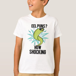 Eel Puns wie schockierend lustige Tierpuppe T-Shirt