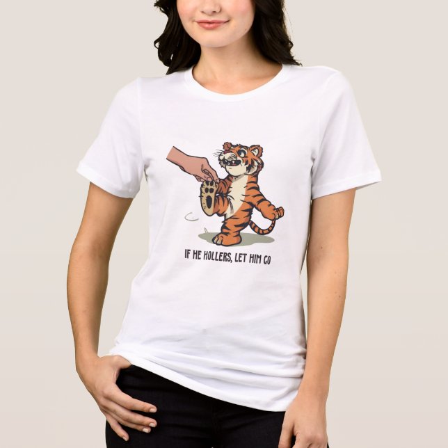Eene Meene Miste Miete Tri-Blend Shirt (Vorderseite)