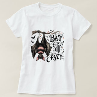 Eerie Arboreal Bat Deco T-Shirt