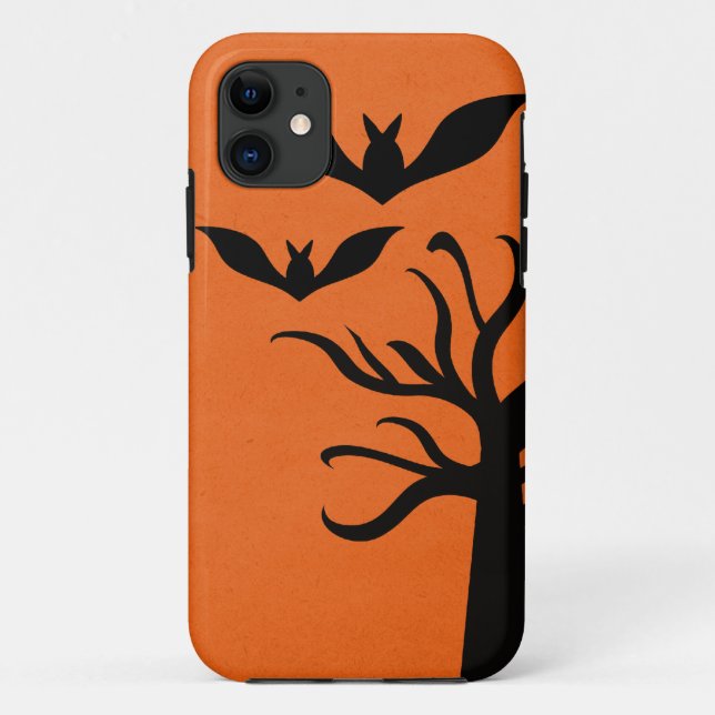 Eerie Bats iPhone 5 BT Case, Orange Case-Mate iPhone Hülle (Rückseite)