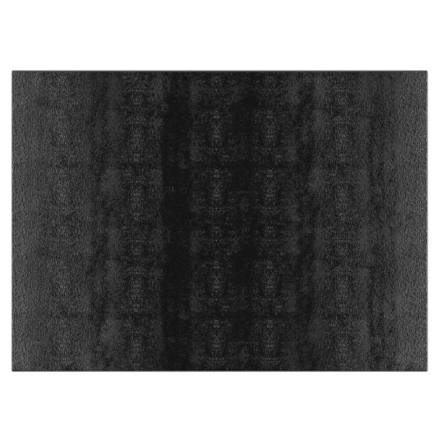 Eerie Black Glass Cutting Board Schneidebrett (Vorderseite)