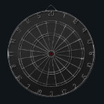 Eerie Black Solid Color Dartscheibe<br><div class="desc">Ein intensives und raffiniertes tiefes Schwarz,  das zeitlose Eleganz ausstrahlt.Perfekt für diejenigen,  die eine kühne Aussage machen möchten.Diese kraftvolle Farbe erfasst das Wesen des Geheimnisses und der Eleganz.Diese schwarze Farbe ist die ultimative Wahl für eine beeindruckende und raffinierte Ästhetik.</div>