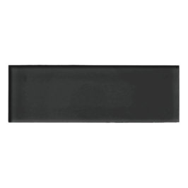 Eerie Black Solid Color Namenschild