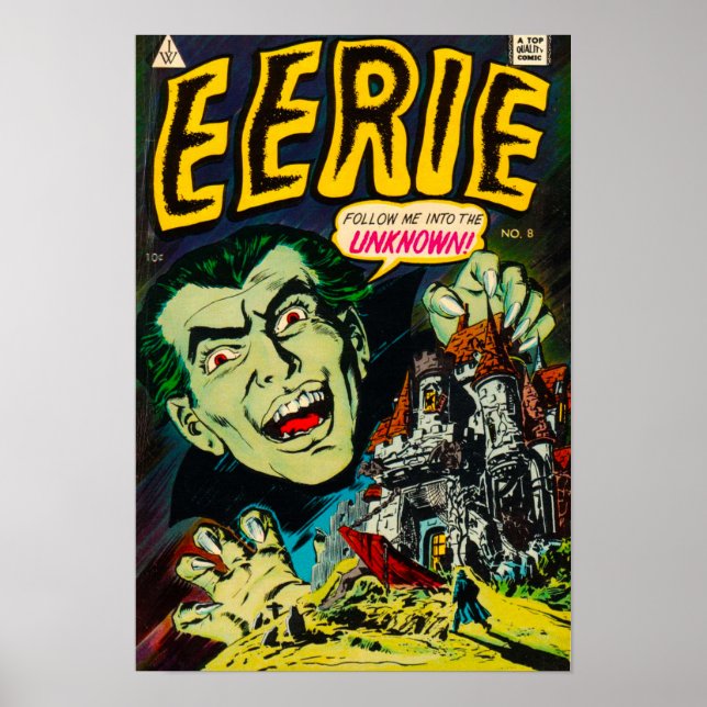 Eerie Cover — Folge mir ins Unbekannte Poster (Vorne)