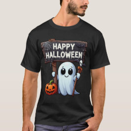 Eerie Echoes: Ein Halloween-Male | T - Shirt der M