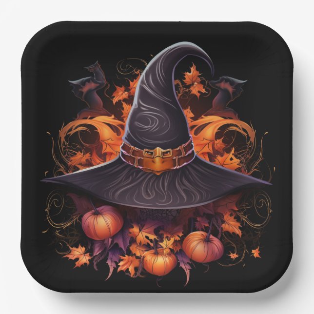 Eerie Echoes Pappteller (Vorderseite)