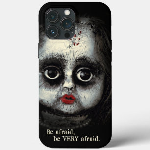 Eerie Gothic Doll mit Blood Halloween Case-Mate iPhone Hülle