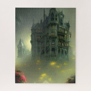Eerie Gothic Mansion Puzzle