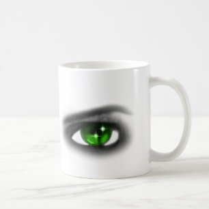 Eerie Green Eyes Kaffeetasse