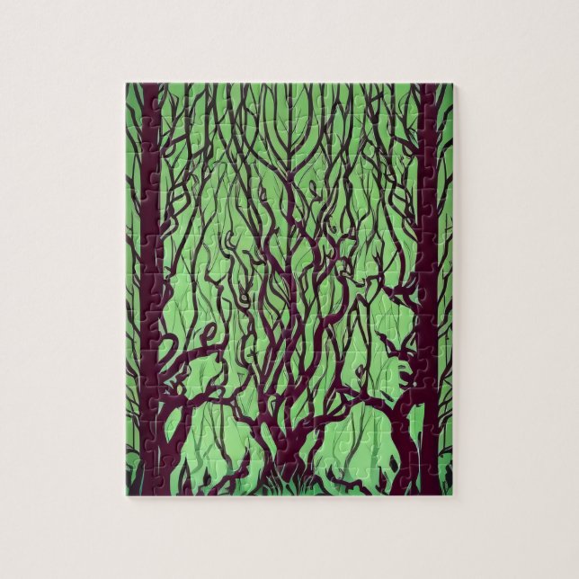 Eerie Tree Puzzle (Vertikal)