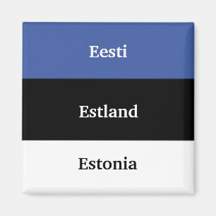 Eesti - Estland - Estland-Magnet Magnet