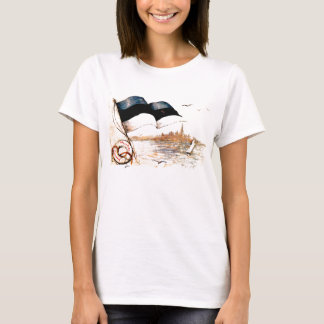 Eesti Lipp/estnisches - Spaghetti-Trägershirt T-Shirt