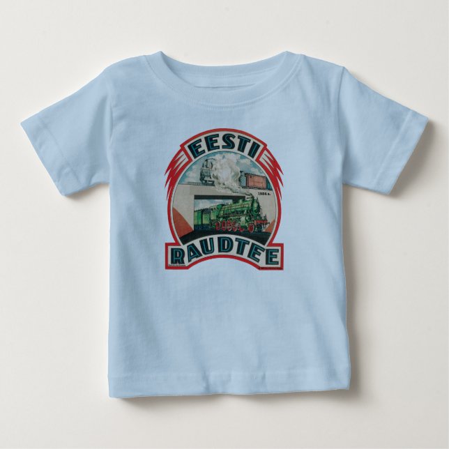Eesti Raudtee das T-Shirt Kinder (Vorderseite)