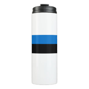 Eesti Vabariik - Estnische Flagge Thermosbecher