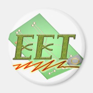 EET - LOGO DER ELEKTRISCHEN TECHNOLOGIE DES MOTORS MAGNET