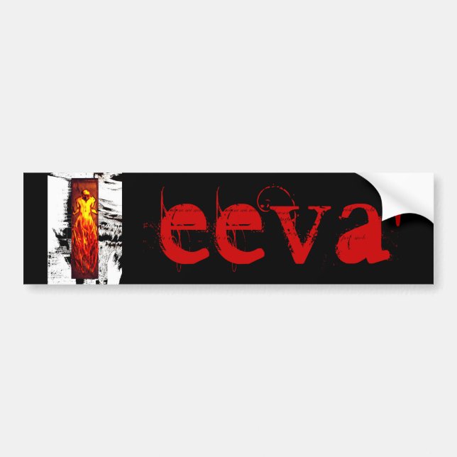 EEVA TreeMan NamensAutoaufkleber Autoaufkleber (Vorne)
