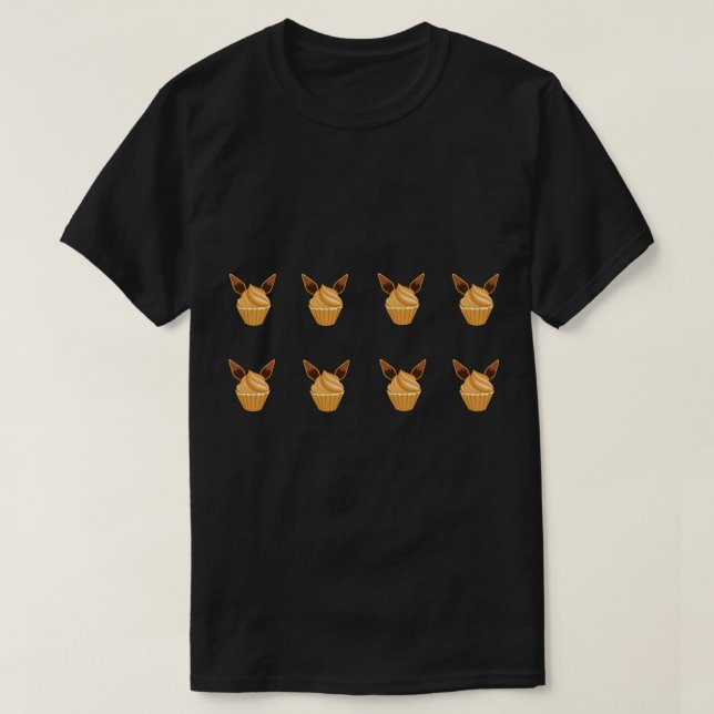 Eevee Cupcake .png T-Shirt (Design vorne)