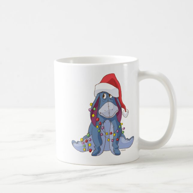 Eeyore Santa Claus  Kaffeetasse (Rechts)