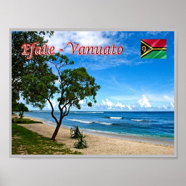 Efate - Eratap - Vanuatu - Poster (Vorne)