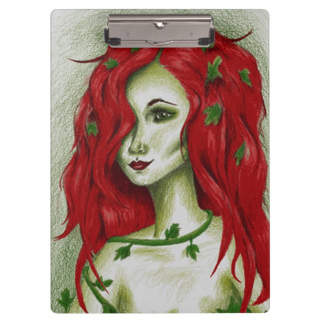 Efeu-Nympheredhead-Fantasie-ursprüngliches Klemmbrett (Vorderseite)