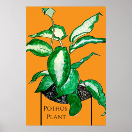 Efeu-Plant Poster