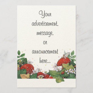 Efeu-u. Toadstool-Beleuchtung Ankündigung