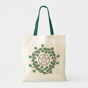 Efeu-und Pentagramm-Taschen-Tasche Tragetasche