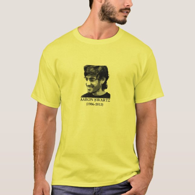 EFF -- Aaron Swartz T-Shirt (Vorderseite)