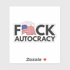 Eff Autokratie Aufkleber