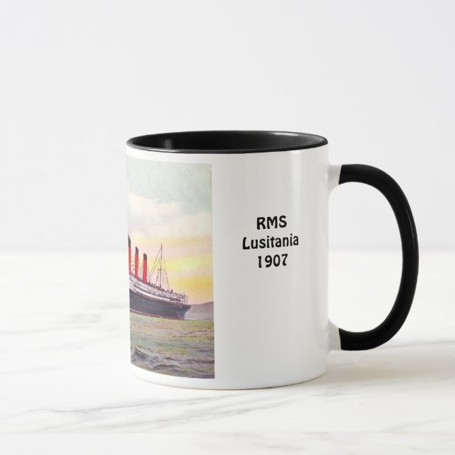 EffektivwertLusitania 1907 Tasse (Rechts)