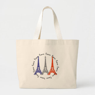 effel Turm Jumbo Stoffbeutel