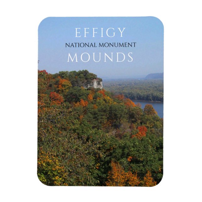 Effigy Mounds National Monument Magnet (Vertikal)