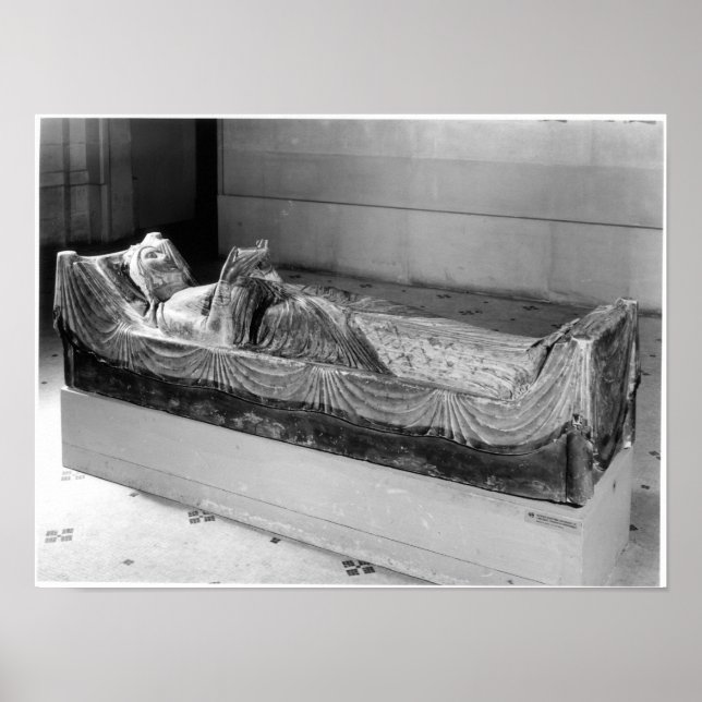 Effigy of Eleanor of Aquitaine Poster (Vorne)