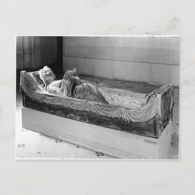 Effigy of Eleanor of Aquitaine Postkarte (Vorderseite)
