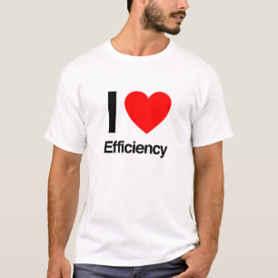 Effizienz der Liebe T-Shirt