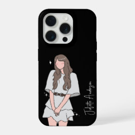 Efforless beauty Girl Anpassbar iPhone 15 Pro Hülle