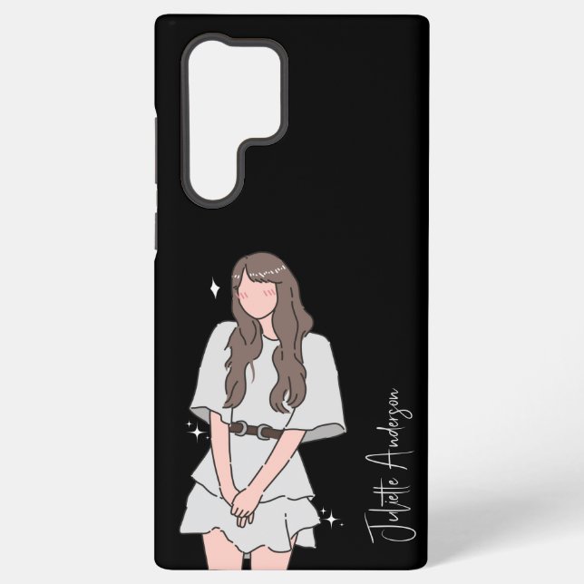 Efforless beauty Girl Anpassbar Samsung Galaxy Hülle (Rückseite)