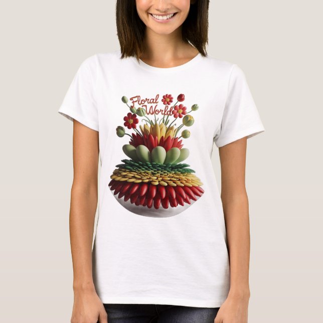 Efforless Charm Women's Basic T - Shirt (Vorderseite)