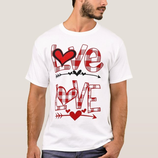 Efforless Essentials: Der T - Shirt der Männer (Vorderseite)